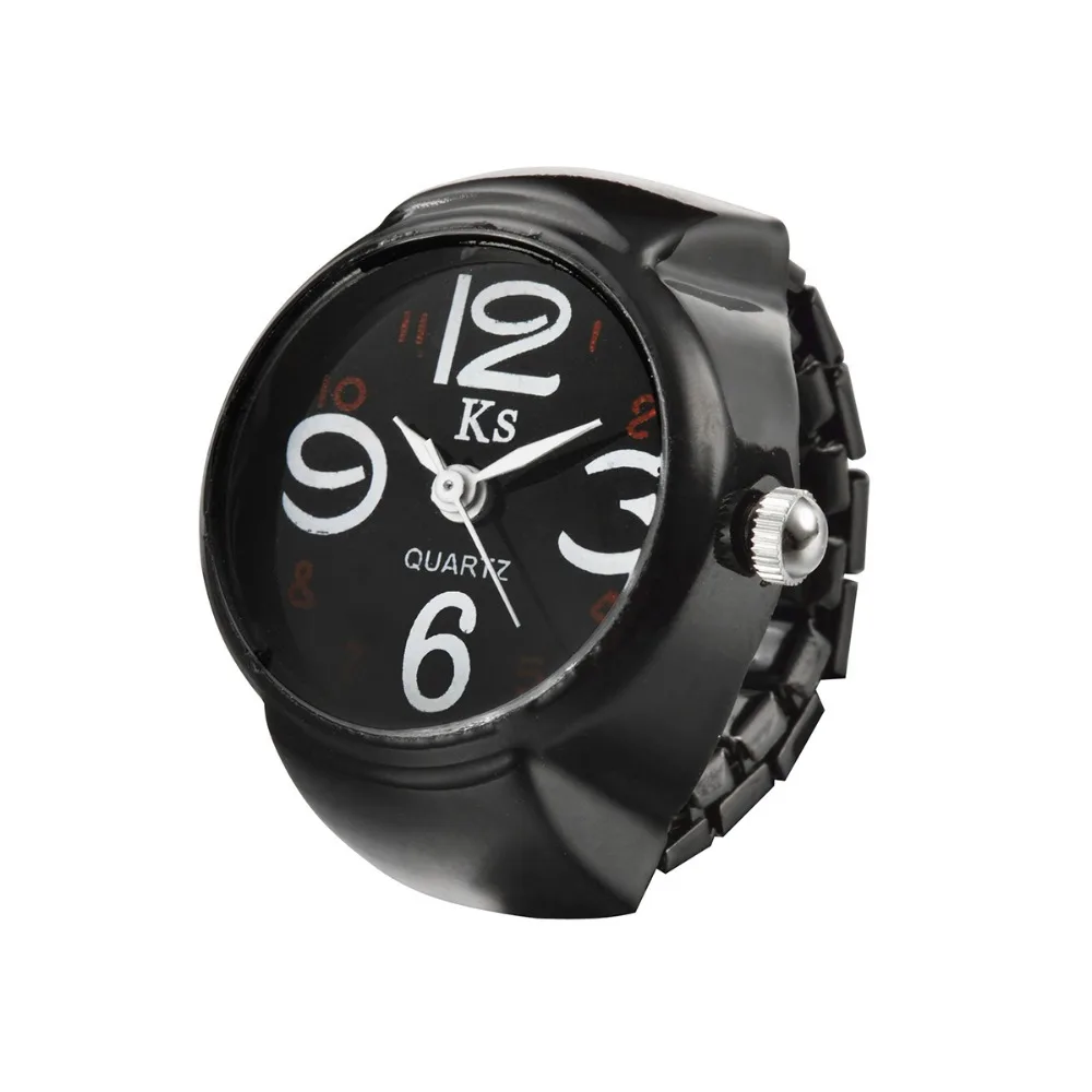 Fashion new girl lady clock hour Lovely women watch high quality low price Finger Ring Watch