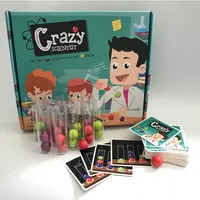 Crazy Scientist Test Tube Set Board Game Logical Thinking Game Kids Calculate Skill Training Game Children's educational toys 1