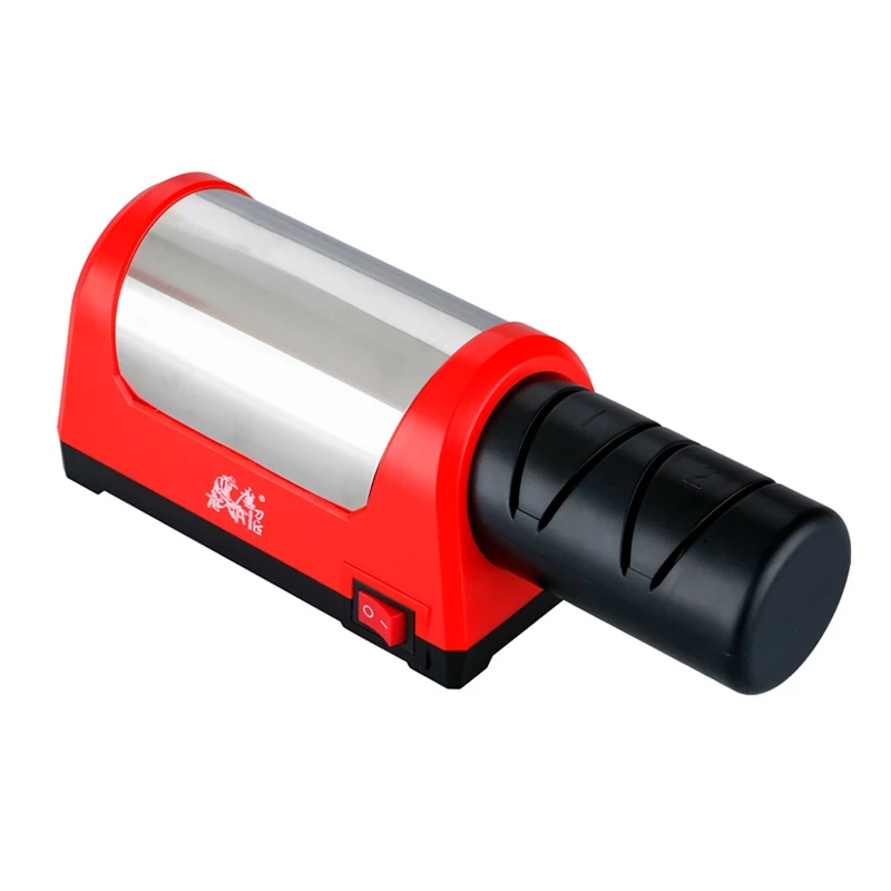 

GRINDER Electric Knife Sharpener System Professional Diamond 2 Stage Steel Knife Grinder Sharpening Ceramic Kitchen Tool Eu Pl