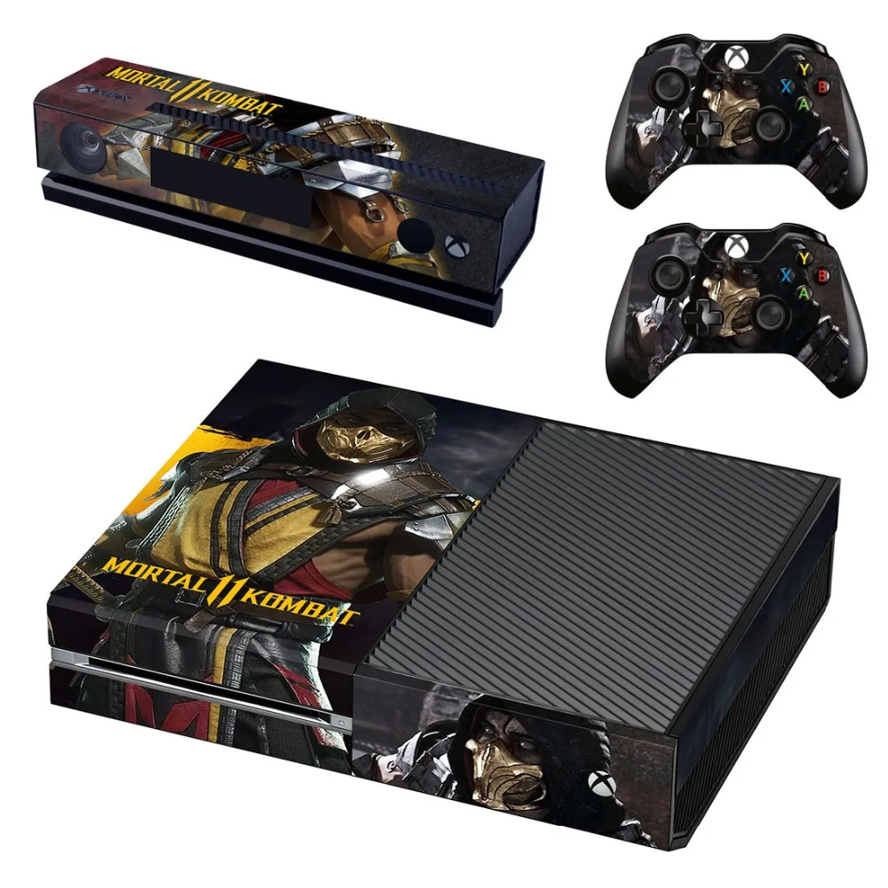 Mmoral Kombat стикер s Xbox One Набор для кожи Дизайн Виниловая наклейка наклейки приставки