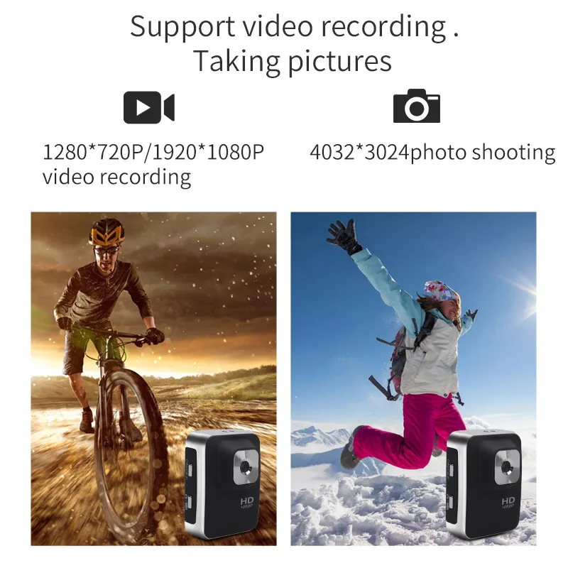 Sovawin мини камера CMOS ночного видения 1080p Full HD видео рекордер портативный DVR 12mp Спорт