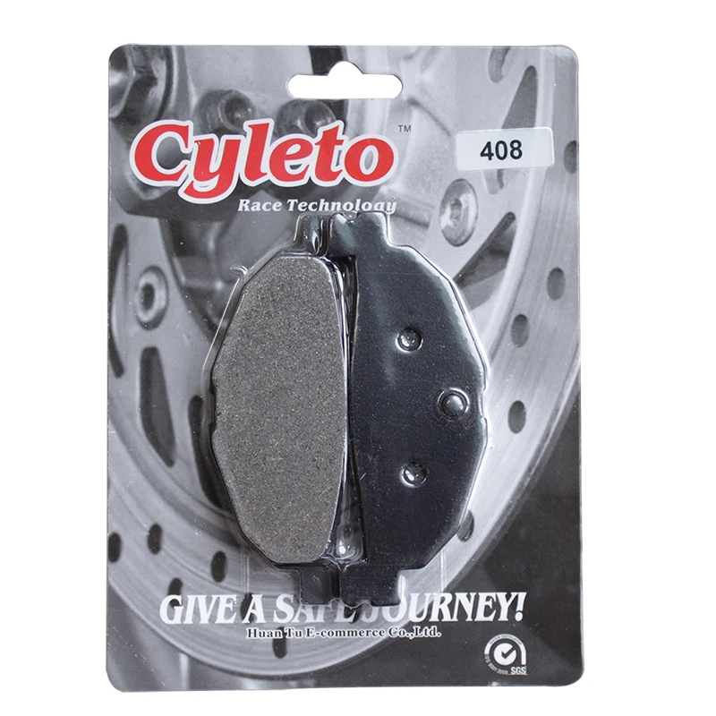 Задние тормозные колодки Cyleto для мотоцикла YAMAHA CP250 Maxam 2005 2006 YP400 YP 400 Majesty 2004 2013 XP500 XP