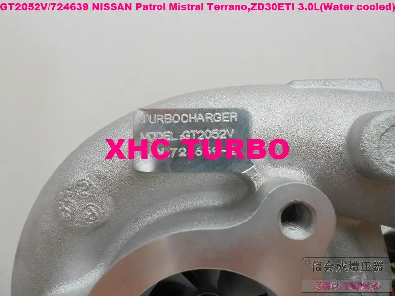 GT2052V 724639-5006 s 705954 турбонагнетатель для Nissan Mistral Patrol Terrano ZD30DTI/ETI 3.0L 160HP(вода+ масляным охлаждением