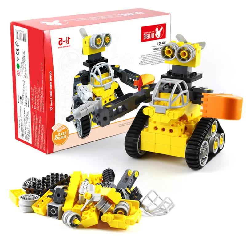 

New WALL E Robot Tracked Robot Compatible Legoings Duplo Ideas Technic Robot Building Block Bricks Diy Toy Birthday Gift