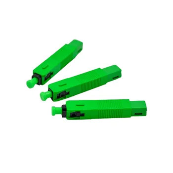 

100PCS FTTH SC APC Optical fibe quick connector SC APC FTTH Fiber Optic Fast Connector Embedded type MESC250P SC Connector