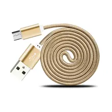 Нейлоновый 5Pin Micro USB кабель для синхронизации данных и зарядки для Prestigio MultiPad Wize PMT3331, Muze K5 A7 A5 F3 E3 D3 C3 зарядный кабель