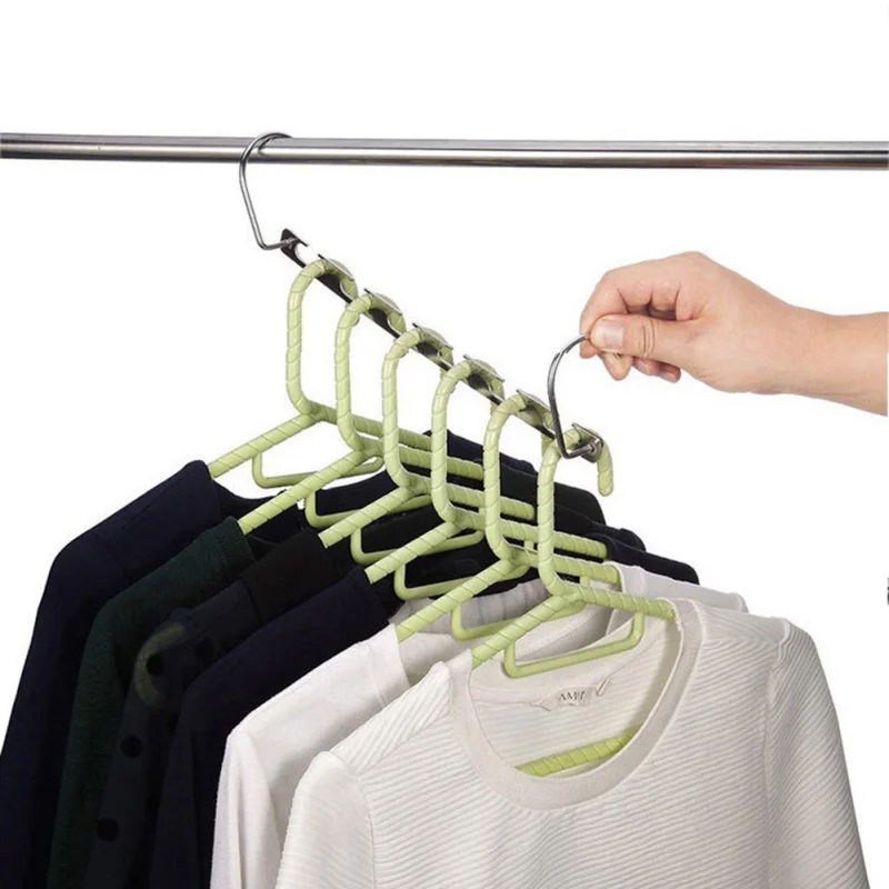 2 шт. вешалка для шкафа рубашки аккуратные вешалки экономят место .