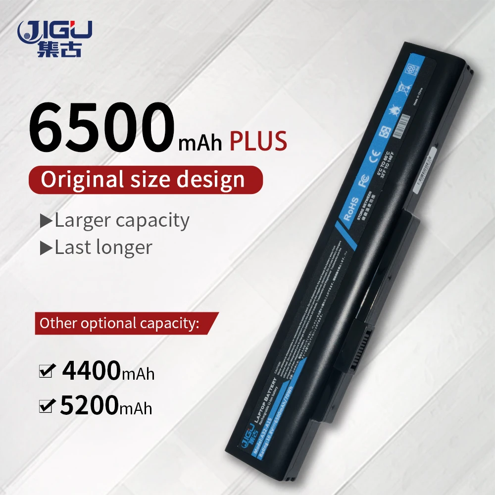 Аккумулятор JIGU для ноутбука MSi A32-A15 Q2532N A41-A15 A6400 CR640 CR640DX CR640MX CR640X CX640 DNS 153734 CX640X |