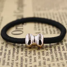 (KAKU0048) 2015 Новый 10 шт./лот Rubberbands Микки Сердце Корона Кошка Звезда Бантом Бабочка Бисер Женщин Девушки Мода Резинки галстук Гум