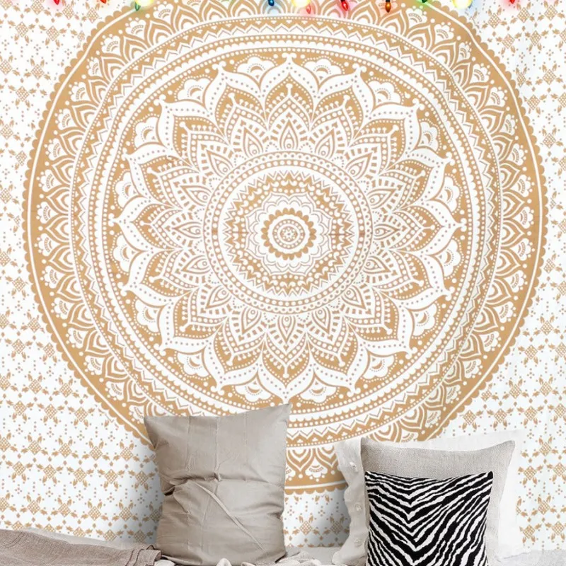 

Floral cloth tapestry,multi-function tapestry, table cloth, wearable blanket cloth, 150*200cm decoration wall cloth