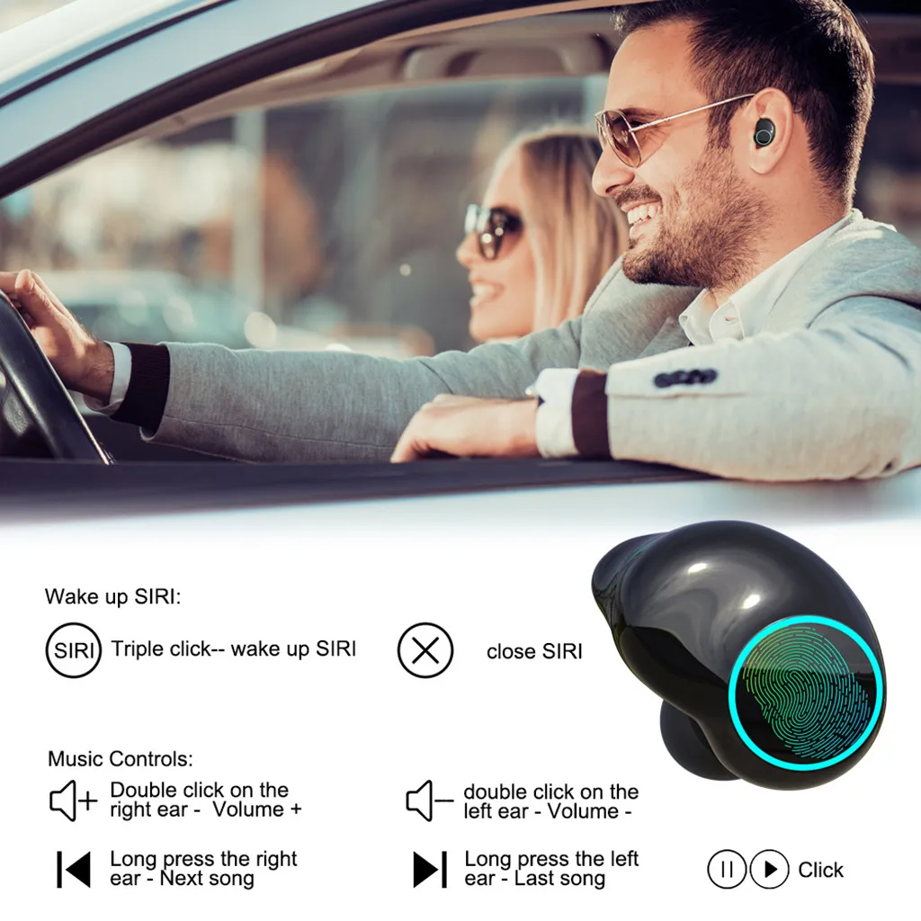 HIPERDEAL Bluetooth наушники 2019 Беспроводные 5 0 hi fi звук водонепроницаемые свободные