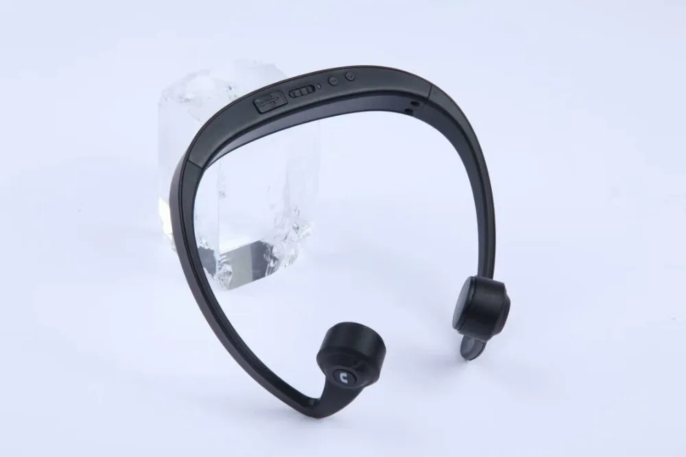Bluetooth гарнитура V9 с костной проводимостью, портативные спортивные наушники Hi-Fi с шумоподавлением, стерео 3D Bluetooth наушники с микрофоном R9