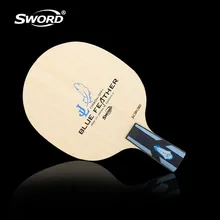 Новое поступление меч синий перо Настольный теннис ракетка супер волокно Jlc пинг понг лезвие
