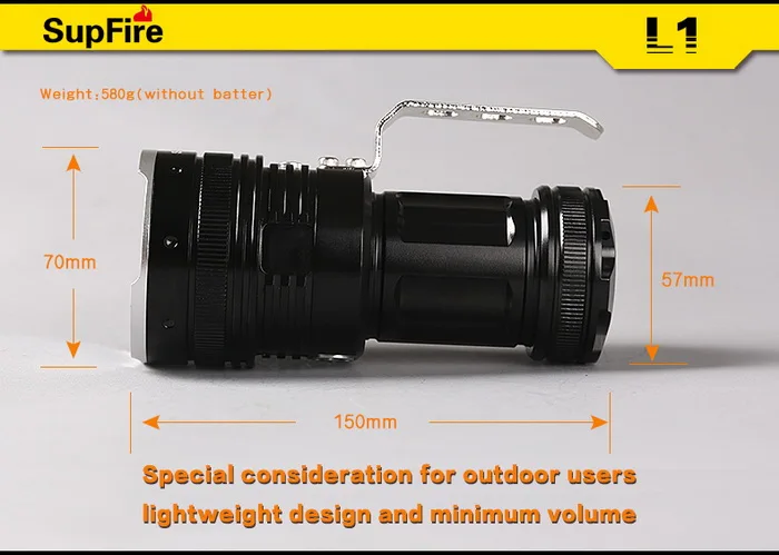 brightest led flashlight