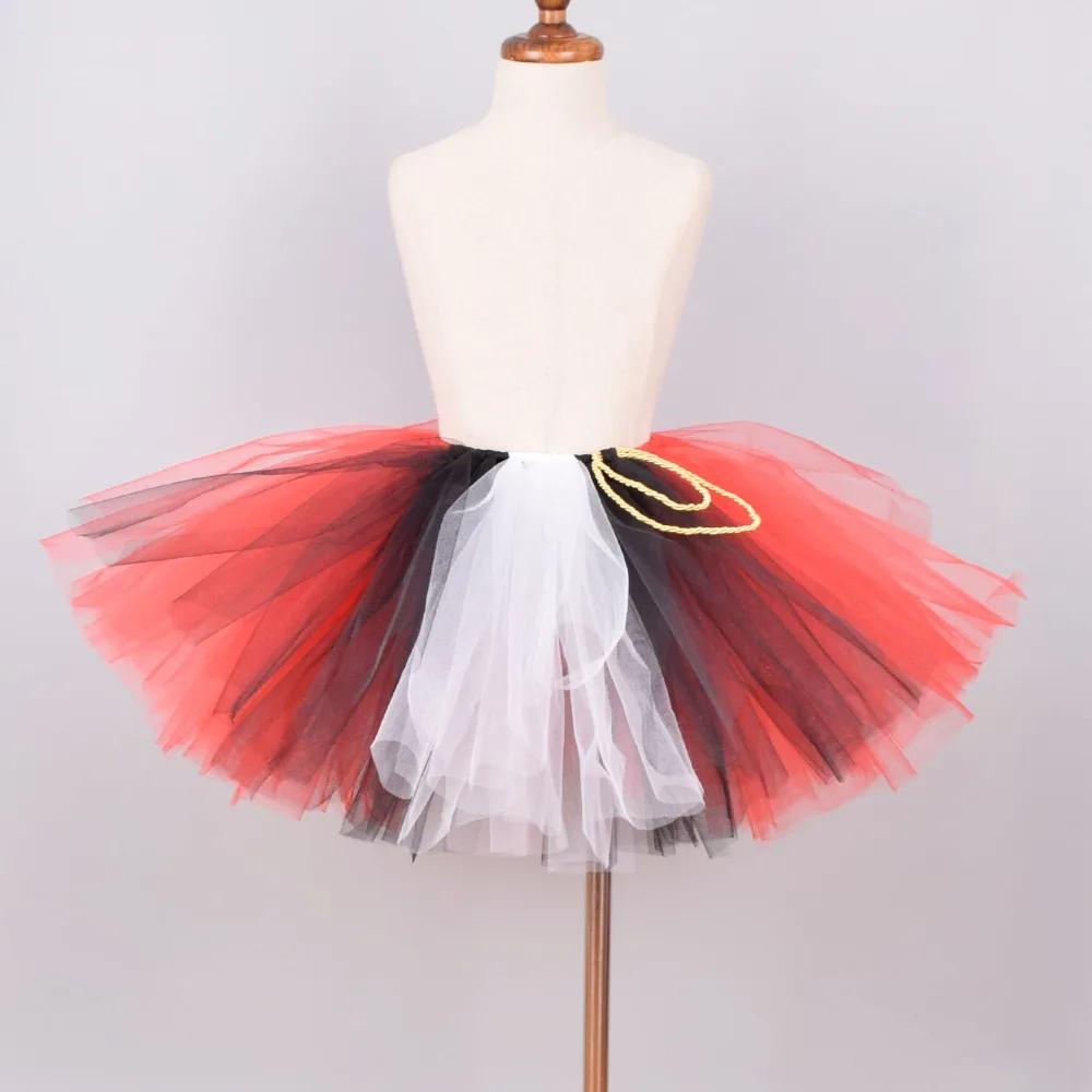 

New Arrival Ringmaster Costume Fluffy Tutu Skirt Baby Girls Birthday Party Tutus Kids Halloween Costume Dance Tulle Skirt 0-12Y
