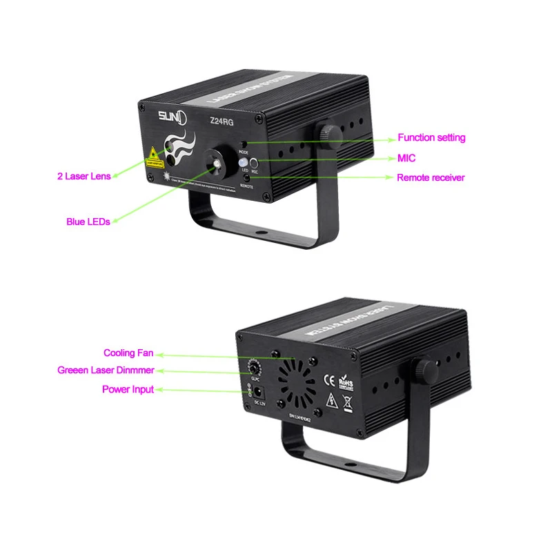 Laser Projector Disco Light (2)