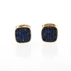 SUNSLL-pendientes de circonita cúbica Multicolor para mujer, alfileres de Cobre de Color dorado, joyería para fiesta, joyas de Cobre CZ ► Foto 3/6
