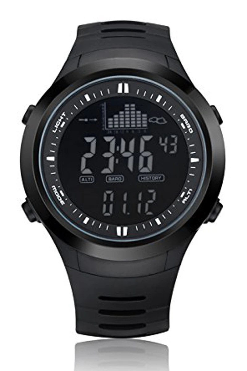 Sports Watch Mountaineer Altitude Barometric Pressure Temperature