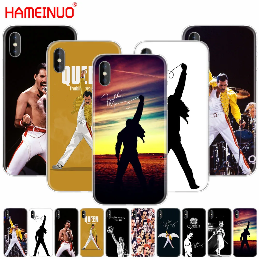 Чехол для мобильного телефона HAMEINUO Freddie Mercury Queen band чехол iphone X 8 7 6 4 5 6s plus|Бамперы| |