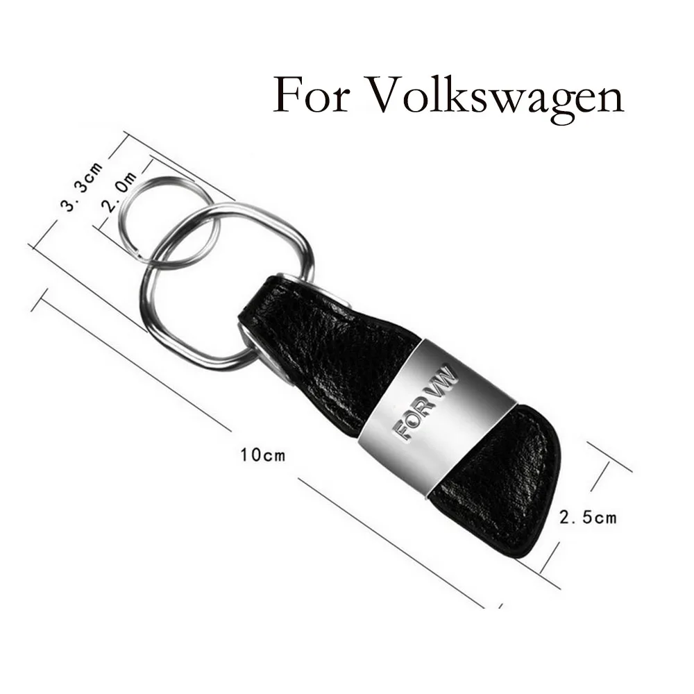 FOR Peugeot/Buick/Audi/BMW/Benz/Honda/Mazda/Kia/VW/Toyota/Ford/Jeep/Lexus Fashional Car Key Chain Alloy Men And Women General - Название цвета: For Volkswagen