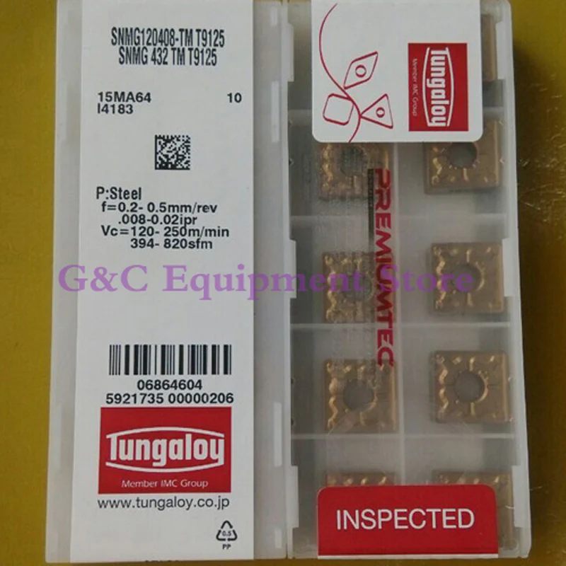 JAPAN SNMG120408-TM T9125 CARBIDE INSERT SNMG432TM CNC TURNING TOOL SNMG120408TM | Инструменты