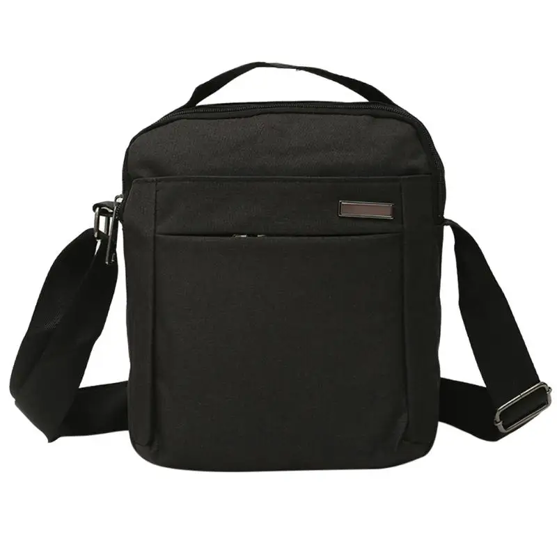 Модная холщовая мужская сумка на плечо, высокое качество, сумка через плечо, портфель, Повседневная - Цвет: A01