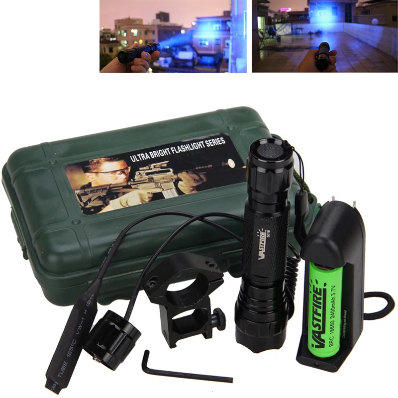 Buy Led Hunting Light Tactical Flashlight+Optional
