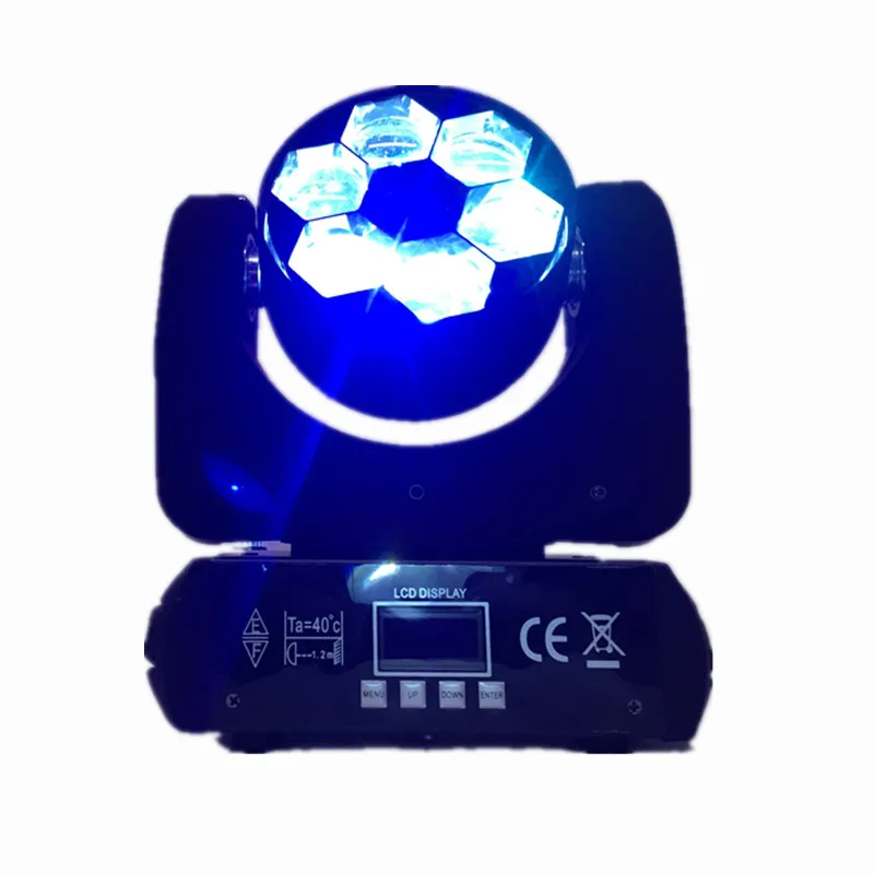 2015 Новый дизайн led Мини Размер 6 шт * 15 Вт 4 в 1 b eye луч движущийся головной свет для dj