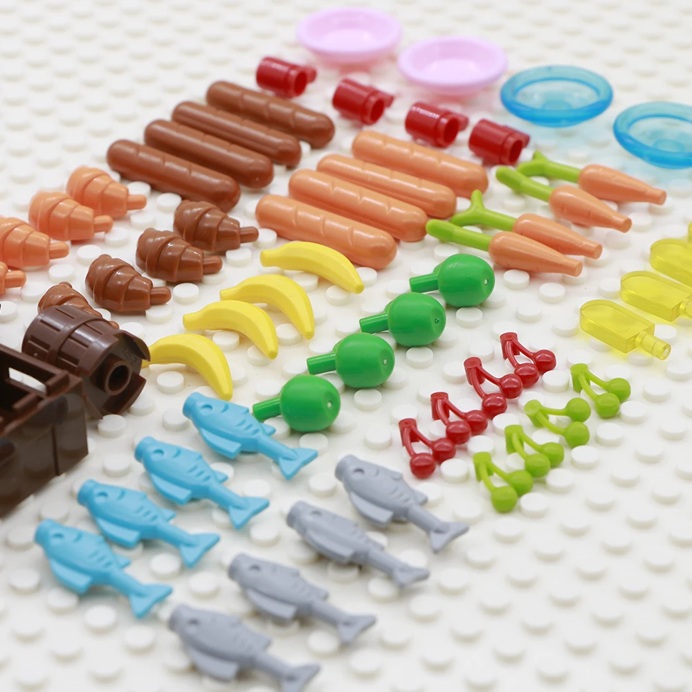 compatible legoed food drinks 1