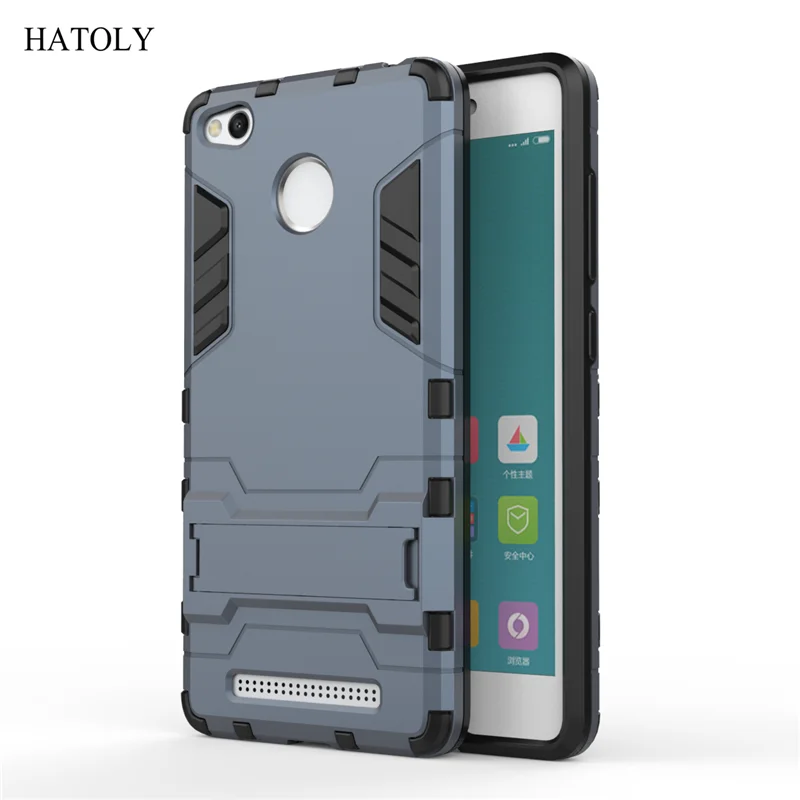 For Cover Xiaomi Redmi 3 Pro Case Robot Armor Shell Hard Phone for Protective 3s | Мобильные телефоны и аксессуары