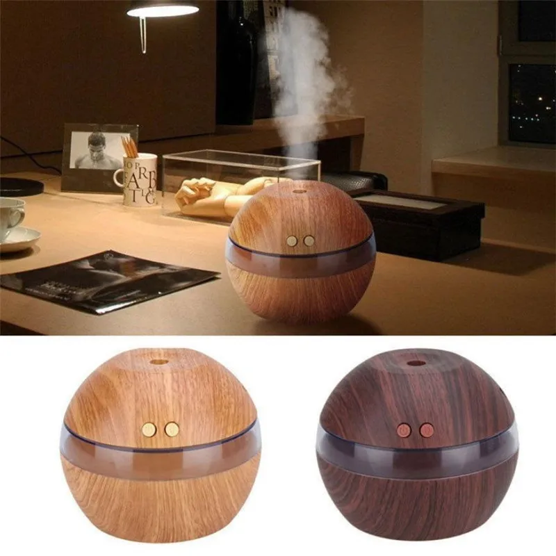 

Wooden Line USB Air Aroma Essential Oil Diffuser Home Humidity Ultrasonic Aroma Aromatherapy Humidifier Best Gift drop shipping