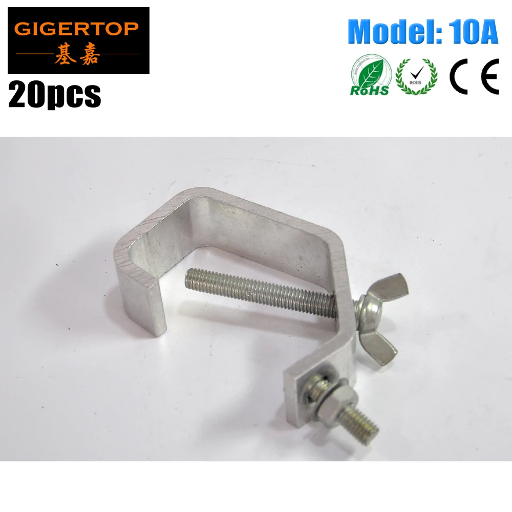 20 Pack 10A 30 45mm Truss Pipe New G Clamp Stage Lighting G CLAMP Black