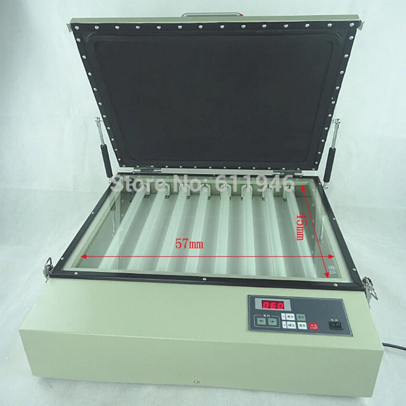 

500*400mm Vacuum Frame Exposure Machine,Silk Screen Exposure Machine,Screen Printing Exposure Machine 15w*8pcs