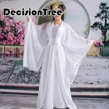 Женский ханьфу Танцевальный Костюм Униформа Чонсам хлопок Тан костюм платье женские китайские традиционные платья одежда