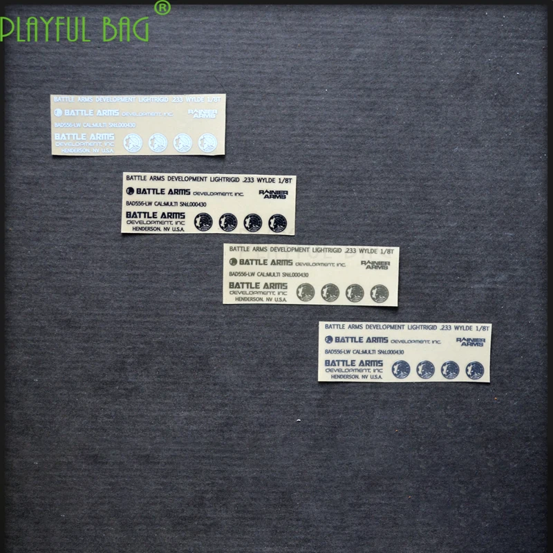 

Outdoor activities CS 556 DIY metal sticker line 556 wave box gel water bullet gun XM316 jin Ming m4 glock ump L51