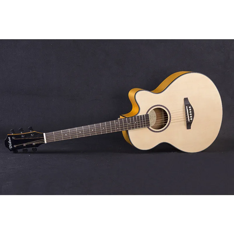 40-52 guitarras 40 pulgadas 5 EQ guitarra acústica eléctrica Picea Asperata guitarra de madera con cuerdas de pickup 40-52 guitarras 40 pulgadas 5 EQ guitarra acústica eléctrica Picea Asperata guitarra de madera con cuerdas de pickup