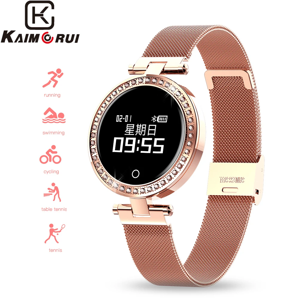 Smart Watch X10 IP68 Waterproof Smart Tracker Heart Rate Bluetooth Smart Watch Women Call Reminder Smartband for Android IOS