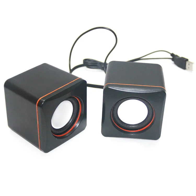 

Mini computer subwoofer notebook desktop computer wired USB small box speaker gift small sound