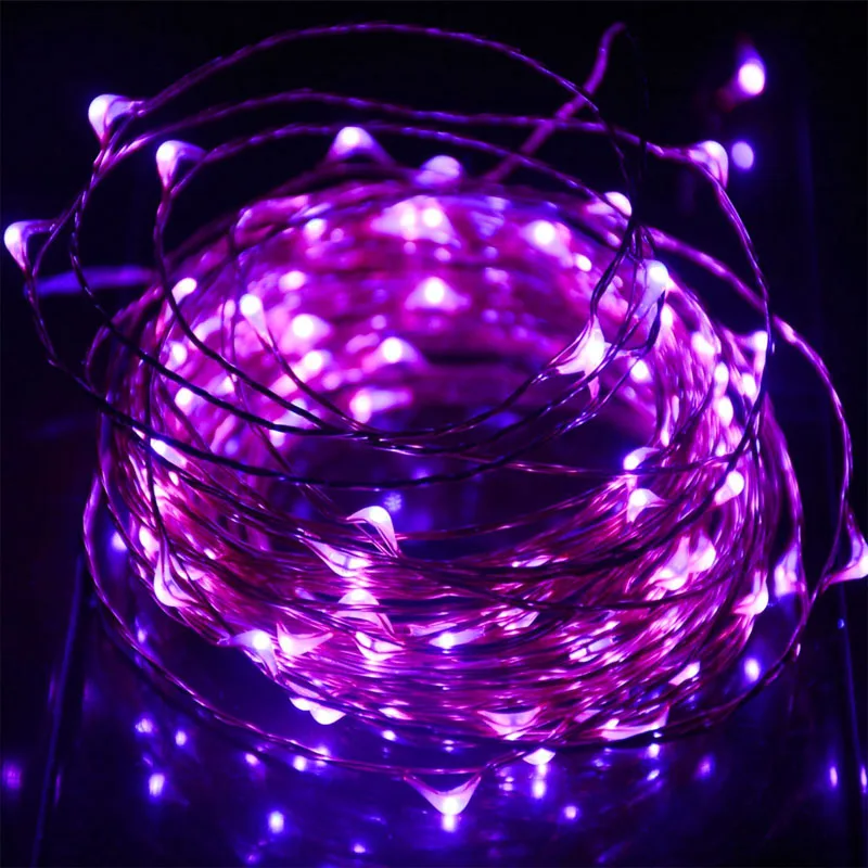 Dimmer 50M 500 LED Copper Fairy String Lights Christmas LED Decorative Lights 