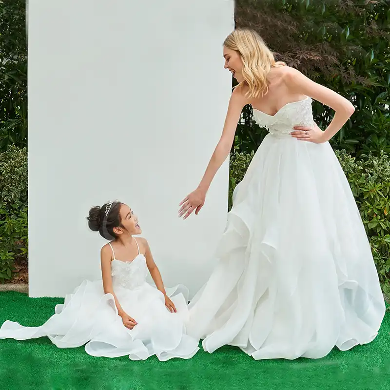 bride daughter dresses