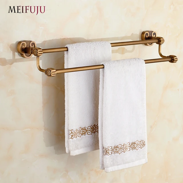 bathroom accessories towel bar holder bath products rail rails rack hardware hanging towels brass double decor - Bathroom Accessories Towel Bars bathroom accessories towel bar holder bath products rail rails rack hardware hanging towels brass double decor - Bathroom Accessories Towel Bars
