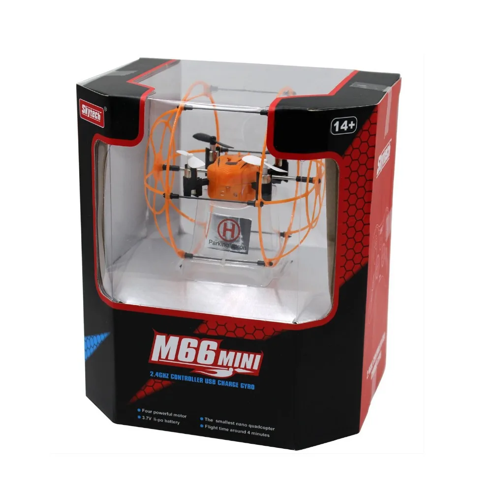 Skytech M66 4CH 360 Flips 2 4GHz Climb RC Quadcopter Drone w 6 Axis Gyro with