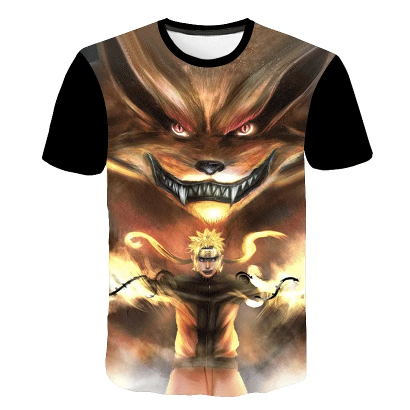

Hot Sale Naruto T Shirt Men Anime Clothes City Character Tshirt Japan Style Space Print T-shirt Funny T Shirts Cool Mens Clothes