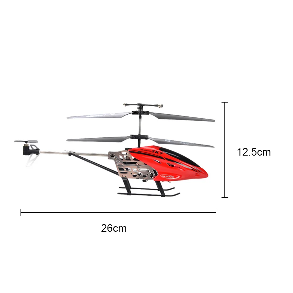 Flytec TY911T 3.5CH Metal RC Helicopter Model with Gyroscope Mini Drone Remote Control RC Drone Aircraft Kids RC Toy Gifts (18)