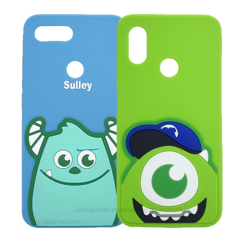 

3D Cartoon Blue Sulley Silicone Case For Xiaomi mi 8 LITE Case 6.26 inch Back Cover For Xiaomi mi 8 lite Case For Xiaomi mi8