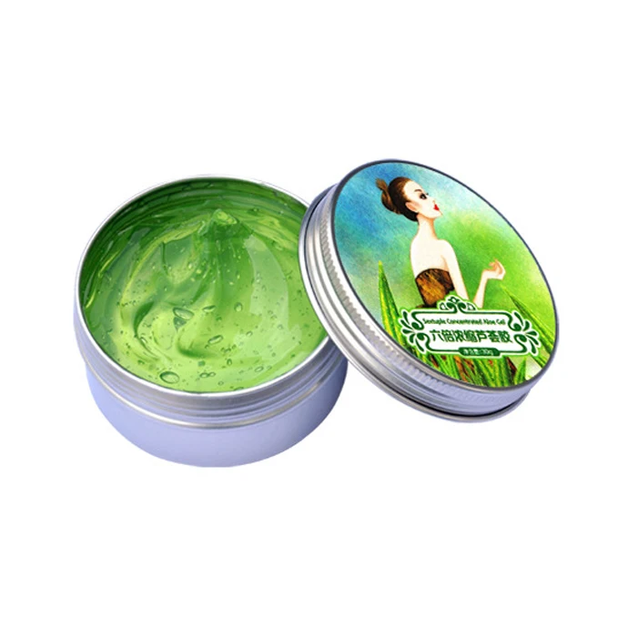 

100% Pure Natural Aloe Vera Gel Wrinkle Removal Moisturizing Anti Acne Anti-sensitive o il-Control Aloe Vera Sunscreen Cream 30g