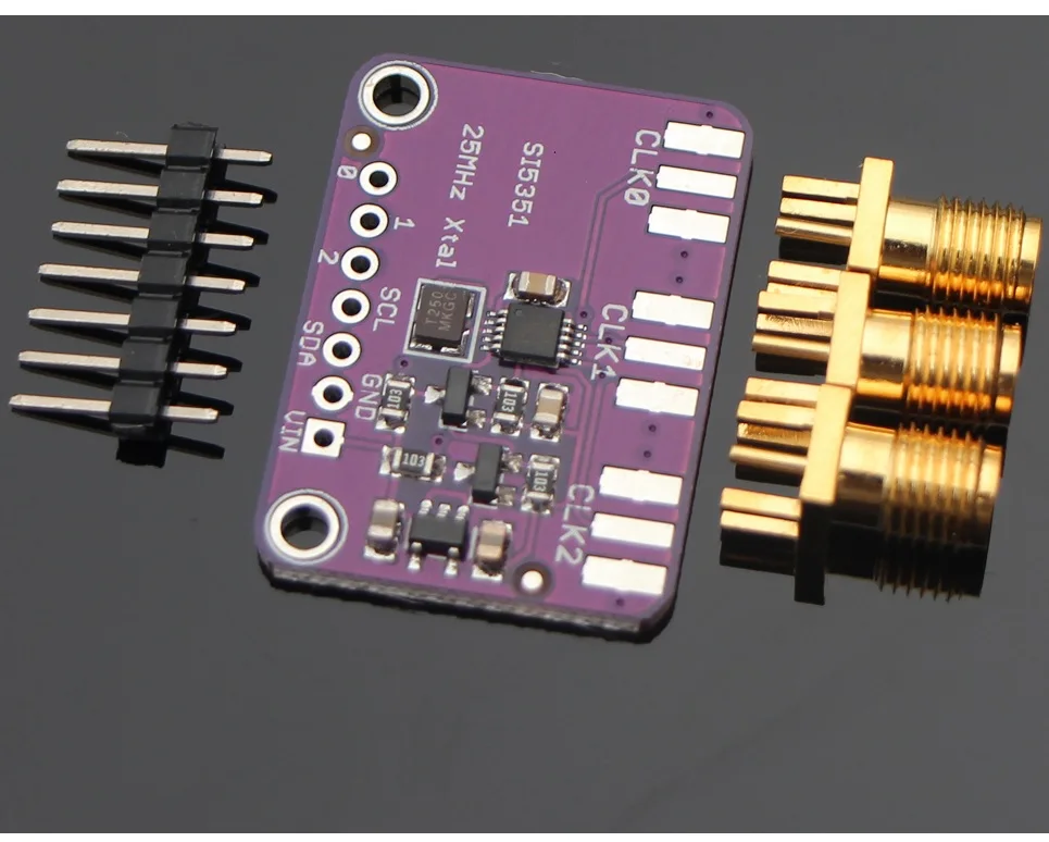Si5351A I2C 25MHZ Clock Generator Breakout Board 8KHz to 160MHz for Arduino
