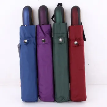 

Genuine Brand 3 Folding Umbrella Rain Women Men Automatic Umbrellas Windproof Male Parasol
