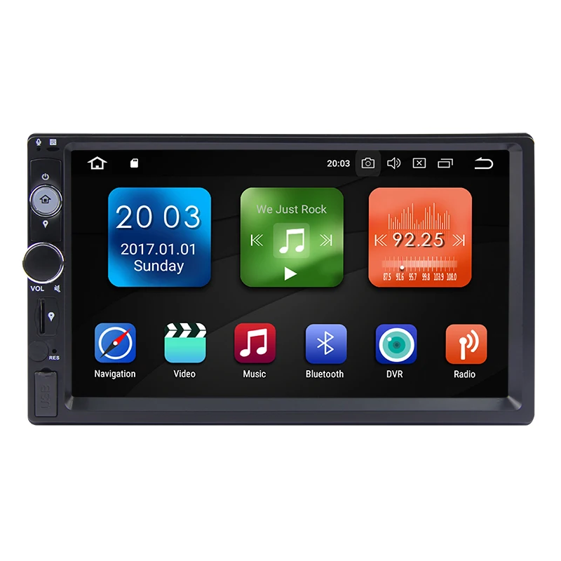

Ultra-thin Android 8.0 Octa Core 4G RAM 32G ROM Double Din GPS Navigation 7 " Car DVD Multimedia for Universal with Radio/BT/RDS