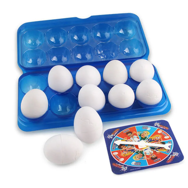 

Exciting Desktop Games Gags & Practical Jokes Tricky Funny Egg Toys With Water For Party #E